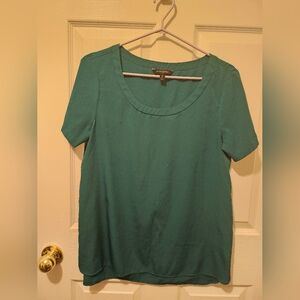 Banana Republic Jade Green Short Sleeve Tee